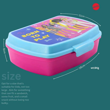 Disney Funny Sandwich Box Barbie BB22 390 Ml