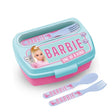 Disney Funny Sandwich Box with Cutlury Barbie BB22 390 Ml