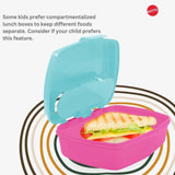 Disney Funny Sandwich Box with Cutlury Barbie BB22 390 Ml