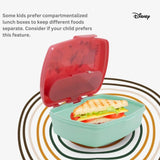 Disney Funny Sandwich Box with Cutlury Minnie Mouse Being More Minnie 390 Ml