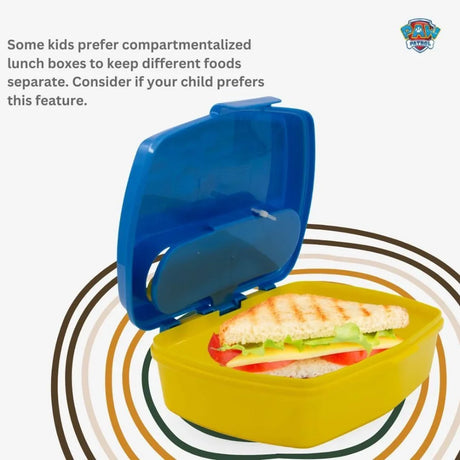 Disney Funny Sandwich Box with Cutlury Paw Patrol Pup Power 390 Ml