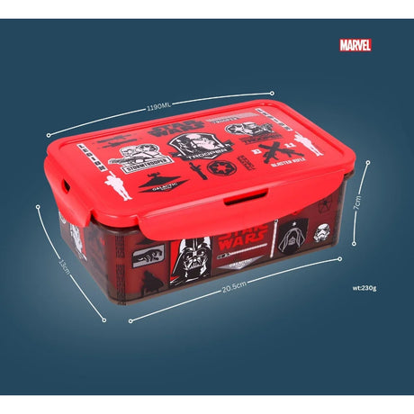 Disney Rectangular Food Container Star Wars Empire Icons 1190 Ml