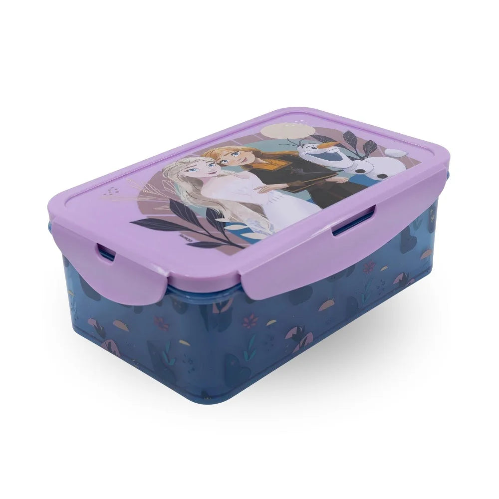 Disney Rectangular Food Container Frozen Trust The Journey 1190 Ml