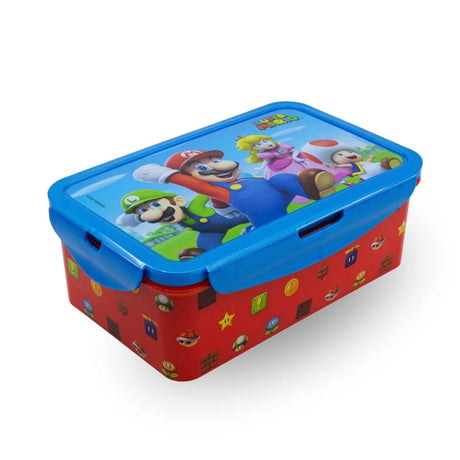 Disney Rectangular Food Container Super Mario 1190 Ml