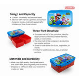 Disney Rectangular Food Container Super Mario 1190 Ml