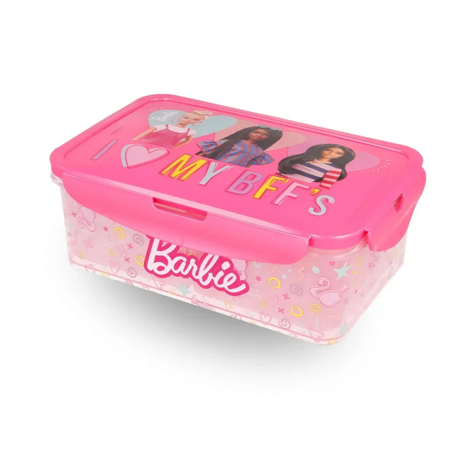 Disney Rectangular Food Container Barbie BB22 1190 Ml