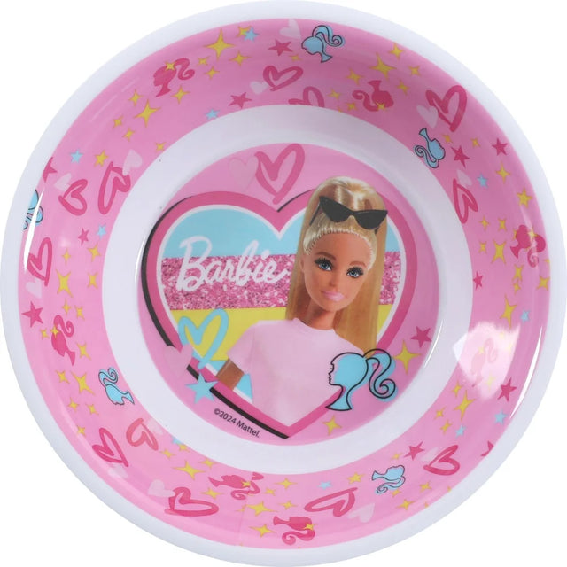 Disney Bowl Melamine Barbie