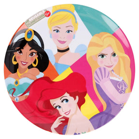 Disney Plate Melamine Princess Bright & Bold