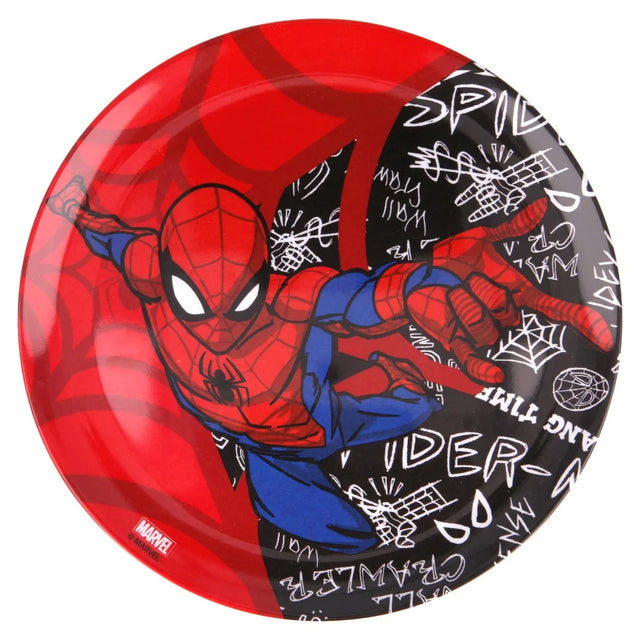 Disney Plate Melamine Spiderman