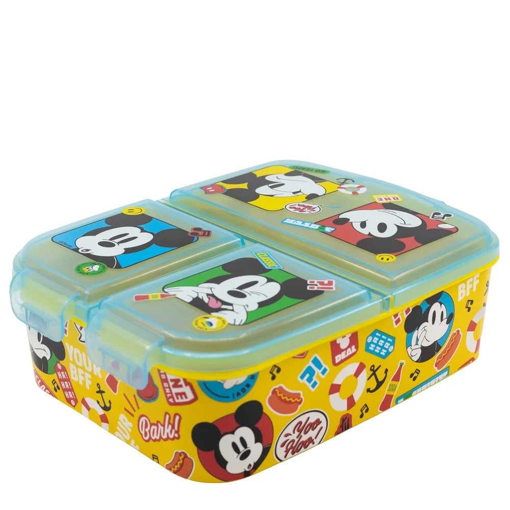 Disney Sandwich Box Multi Compartment Mickey 750 Ml
