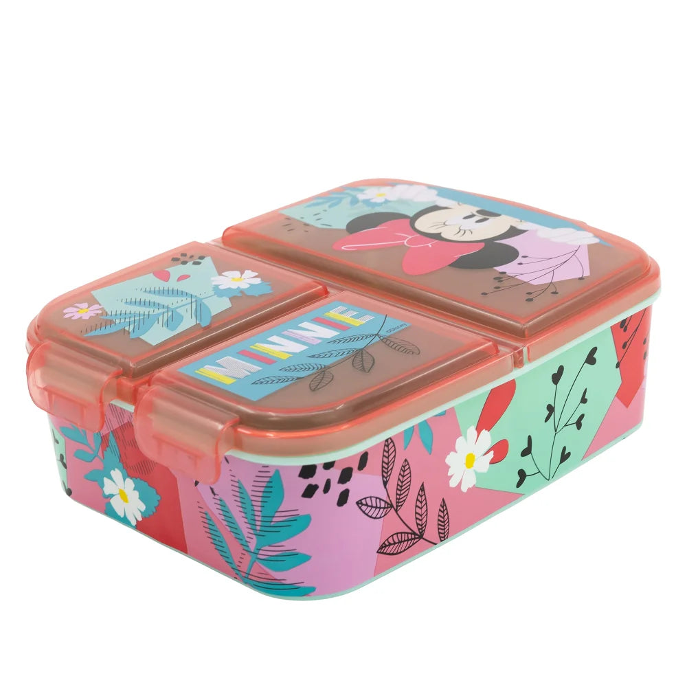 Disney Sandwich Box Multi Compartment Minnie 750 Ml