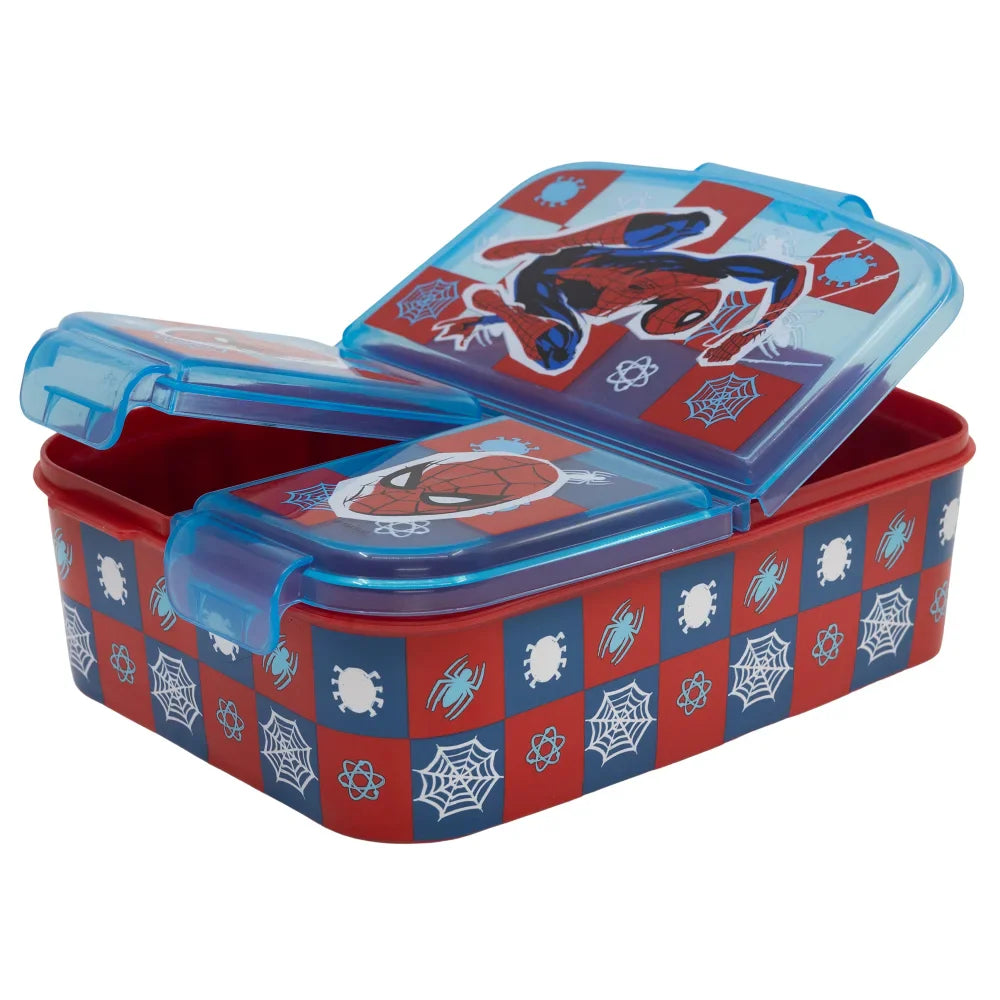 Disney Sandwich Box Multi Compartment Spiderman 750 Ml