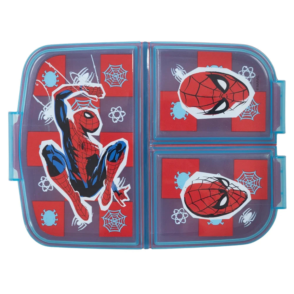 Disney Sandwich Box Multi Compartment Spiderman 750 Ml