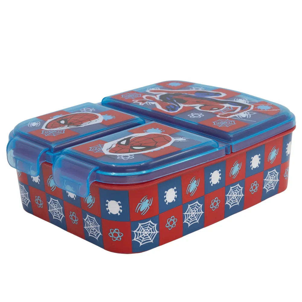 Disney Sandwich Box Multi Compartment Spiderman 750 Ml