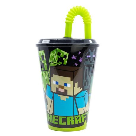 Disney Easy Sport Tumbler with Straw Minecraft 430 Ml