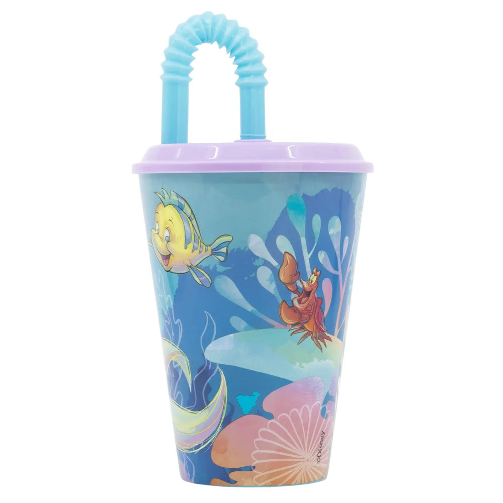 Disney Easy Sport Tumbler with Straw Litlle Mermaid 430 Ml