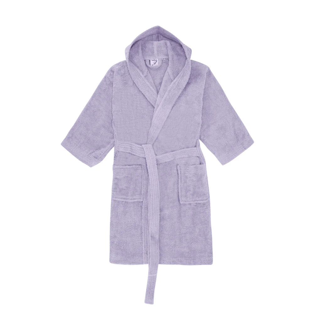 BYFT Daffodil 06 Year Kids Hooded Bathrobe Luxury Cotton Soft, Absorbent, Quick-Dry