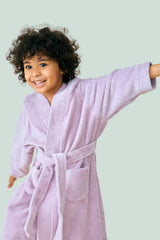 BYFT Daffodil 06 Year Kids Hooded Bathrobe Luxury Cotton Soft, Absorbent, Quick-Dry