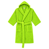BYFT Daffodil Kids Hooded Bathrobe Luxury Cotton Soft, Absorbent, Quick-Dry