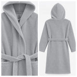 BYFT Daffodil Kids Hooded Bathrobe Luxury Cotton Soft, Absorbent, Quick-Dry