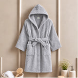 BYFT Daffodil Kids Hooded Bathrobe Luxury Cotton Soft, Absorbent, Quick-Dry