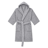 BYFT Daffodil Kids Hooded Bathrobe Luxury Cotton Soft, Absorbent, Quick-Dry