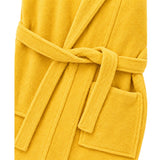 BYFT Daffodil Kids Hooded Bathrobe Luxury Cotton Soft, Absorbent, Quick-Dry