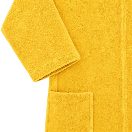 BYFT Daffodil Kids Hooded Bathrobe Luxury Cotton Soft, Absorbent, Quick-Dry