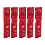 BYFT021279 D Viswa POOJA ESSENTIALS ROYAL ROSE AGARBATTI 9 INCH 12 PC Set of 5 A.webp