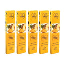 BYFT021282 D Viswa POOJA ESSENTIALS PINEAPPLE AGARBATTI 9 INCH 12 PC Set of 5 A