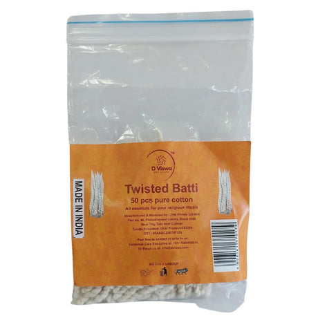 BYFT021289 D Viswa POOJA ESSENTIALS TWISTED BATI 50 PC Set of 2 B.webp