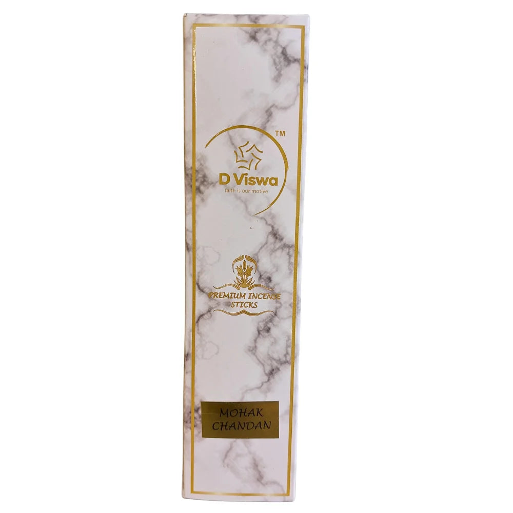 BYFT021296 D VISWA MOHAK CHANDAN PREMIUM AGARBATTI 30 PIECES Set of 2 A.webp