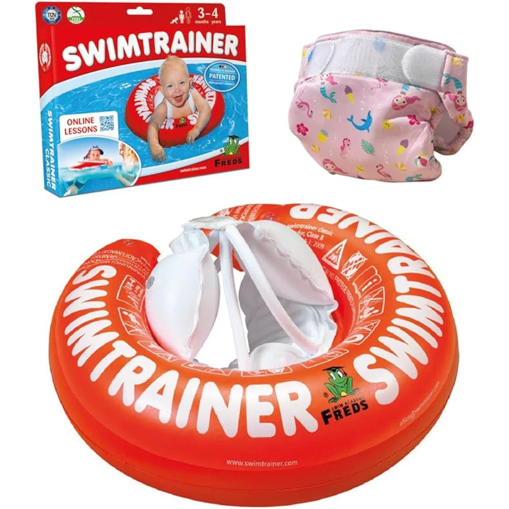 BYFT021316 Freds Swim Academy Red Swim Tube Pink Swim Daiper 20 23 lb Set of 02.webp