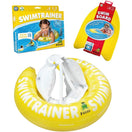 BYFT021319 Freds Swim Academy Yellow Swim Tube Yellow Swimboard Set of 02