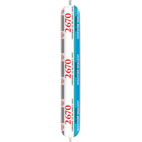 BYFT021339 Asmaco 2670 Silicone Sealant Grey 600Ml Set of 01