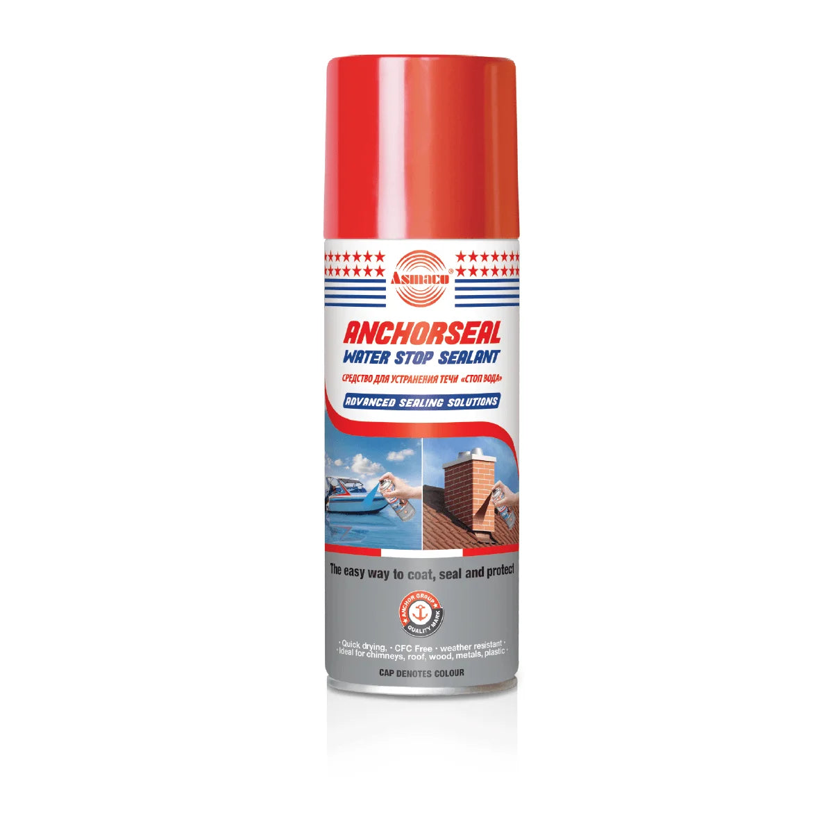 Asmaco Anchorseal Water Stop - White - 100 Ml