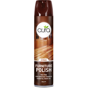 Aura Furniture Polish Citrus - 300 Ml