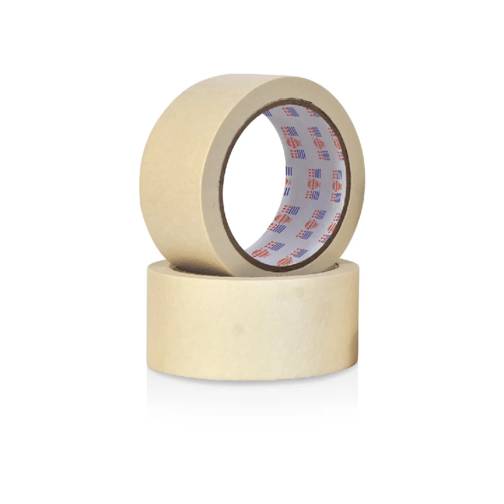 BYFT021497 Masking Tape Normal Grade White 24 Mm x 30 Yards Set of 01