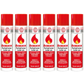 Asmaco Lighter Refill Butane Gas - 250 Ml