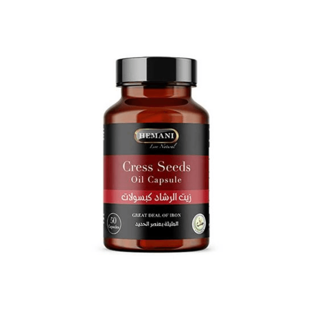 Hemani Herbal Oil Capsule - Cress Seed