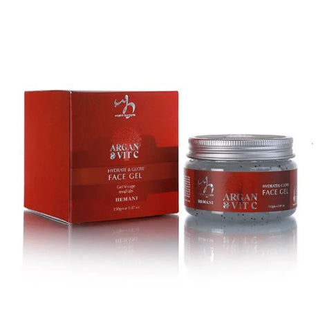 BYFT022429 Hemani Hydrate and Glow Face Gel With Argan and Vitamin C 150Ml Set of 01.webp