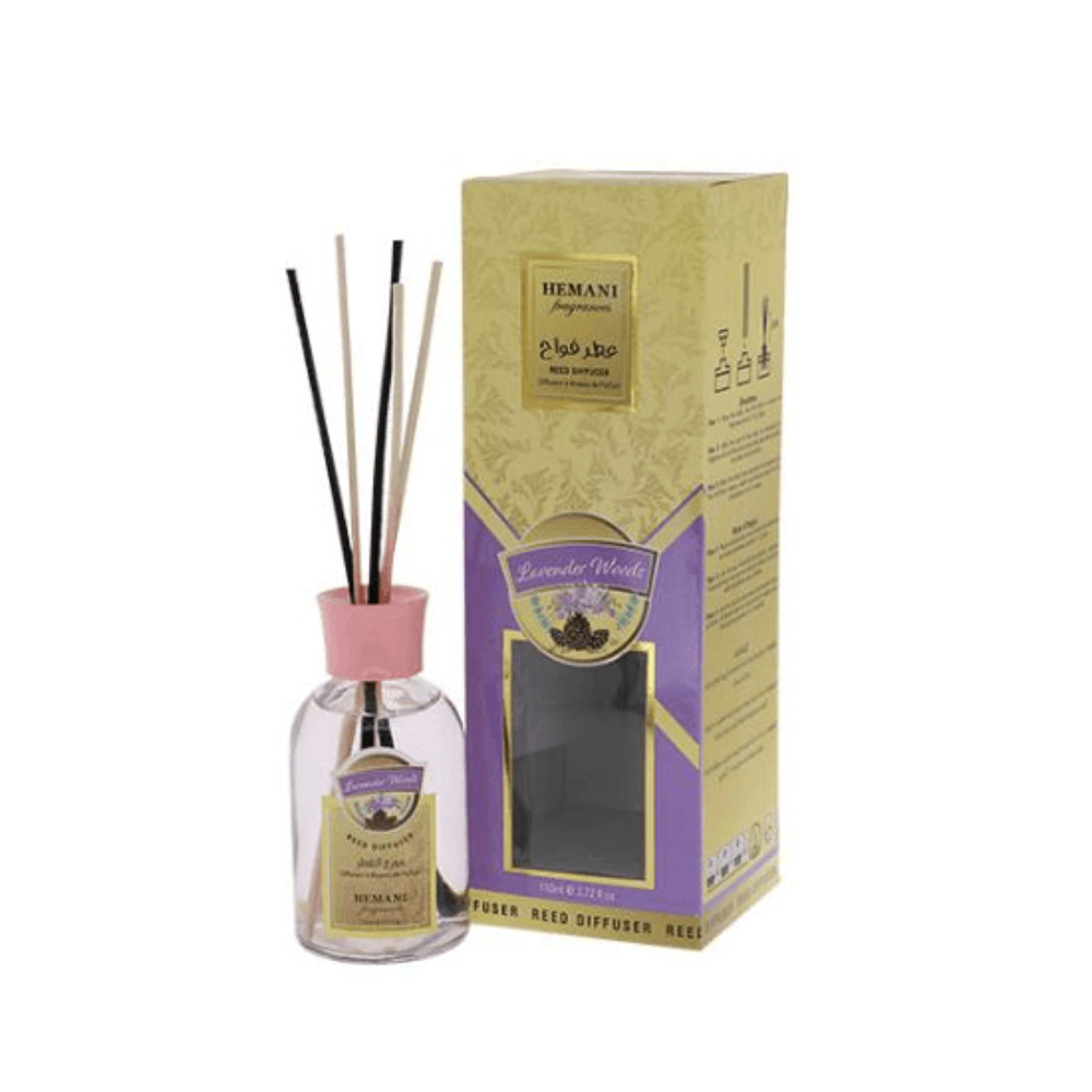 Hemani Lavender Woods Scented Reed Diffuser 110Ml