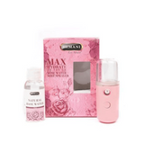 Hemani Max Hydrate On-The-Go Rose Water + Mist Sprayer