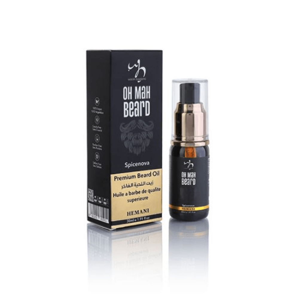 Hemani Oh Mah Beard - Premium Beard Oil (Spicenova)