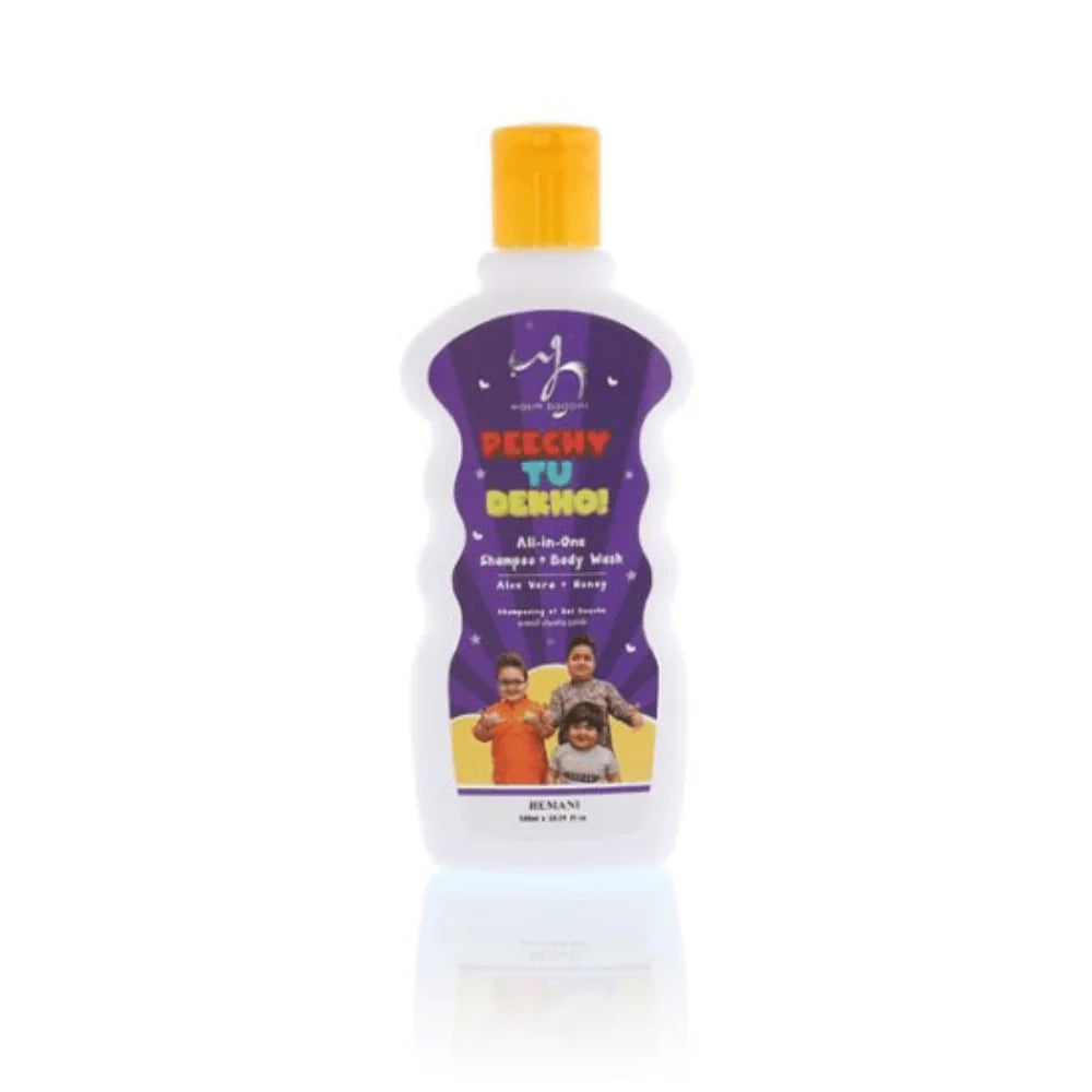 BYFT022506 Hemani Peechy Tu Dekho All In One Shampoo and Body Wash 300 Ml Set of 01.webp