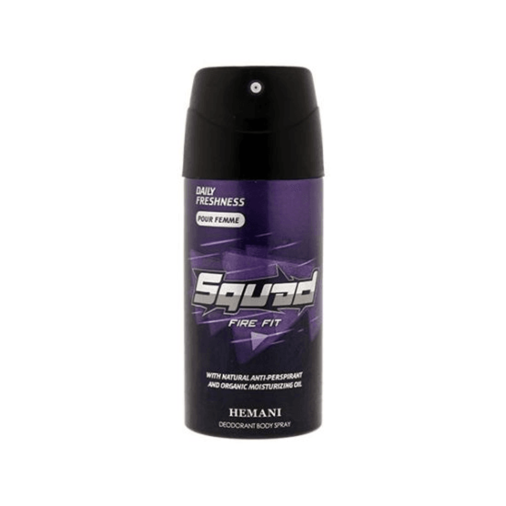 Hemani Squad Deodorant Spray Fire Fit For Women