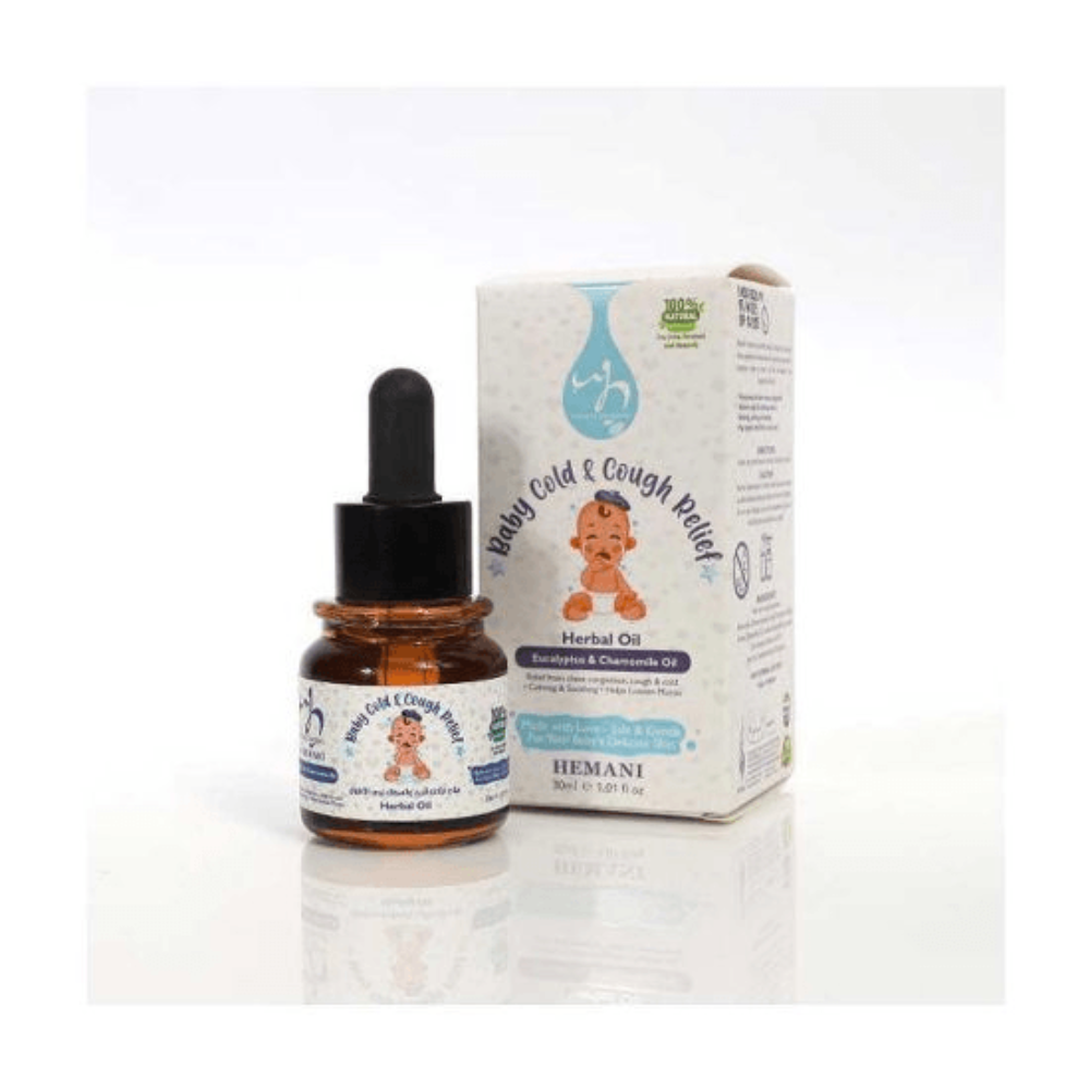Hemani WB - Baby Cold & Cough Relief Herbal Oil 30Ml