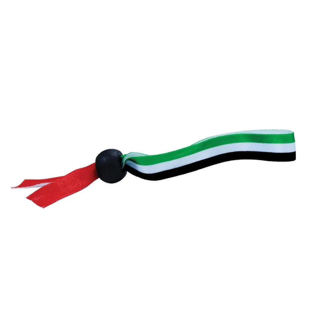 BYFT022687 BYFT UAE Flag Ribbon Wristbands Adjustable Clamp Set of 01.webp