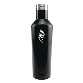 BYFT022715 BYFT Stainless Steel Bottles Matte Black Texture 80 x 260 mm 500 ml Set of 01