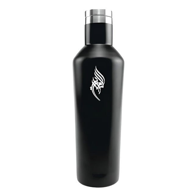 BYFT022715 BYFT Stainless Steel Bottles Matte Black Texture 80 x 260 mm 500 ml Set of 01.webp